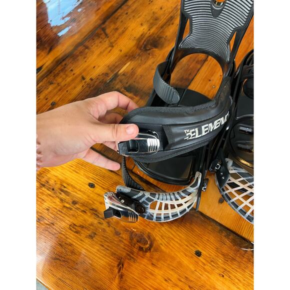 5th Element Stealth 3 Bindings Black and silver - Picture 14 of 15